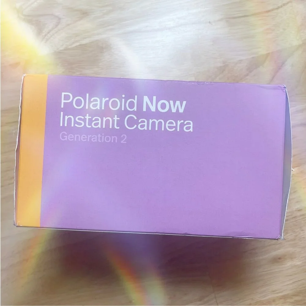 Polaroid Now Instant Camera - Lavender Purple and Pink